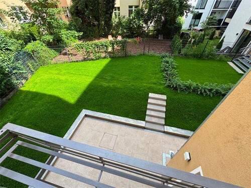 Gartenansicht 2 - Premium-Maisonette mit Gartenterrasse nahe Rüdesheimer Platz