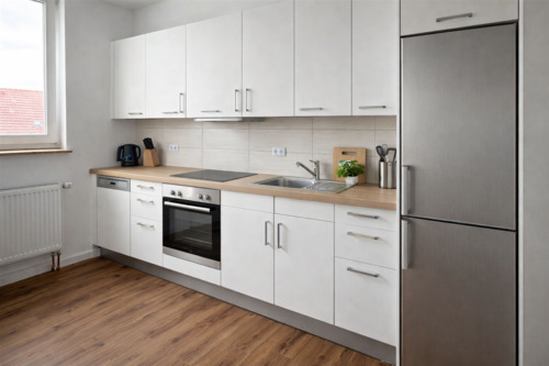 Küche - virtually staged - 