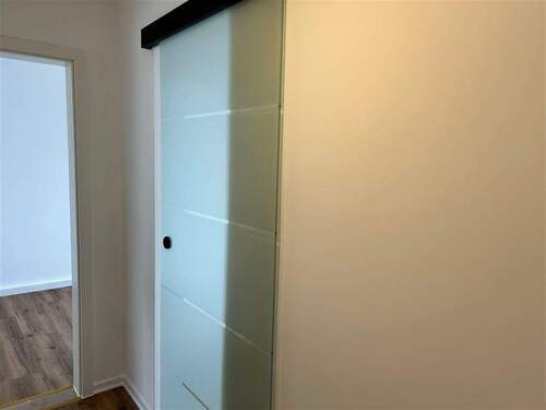 Glasschiebetür in die Küche - 