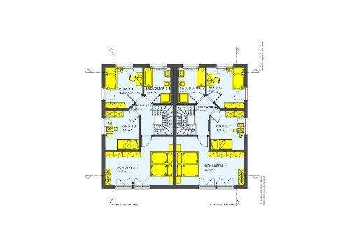 Cleveres Doppelhaus-Design - 