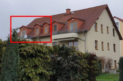 Bild 1 - Dachgeschosswohnung mit Fernblick in Pirna OT Graupa