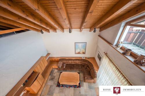 Blick von der Galerie /Wohnbereich - 
