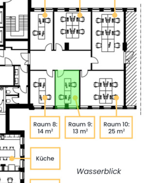 Büroraum 9 (Wasserblick) - 