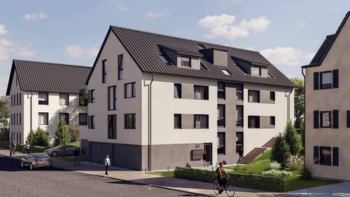 Modell Straßenansicht - 