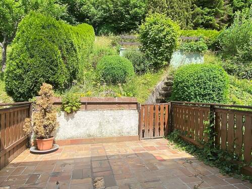 Terrasse - 6 Zimmer Doppelhaushälfte in Reichenbach