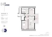 Grundriss - 3 Zimmer Etagenwohnung zum Kaufen in München