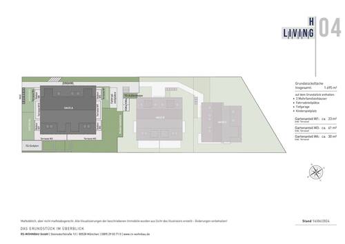 Grundstück-im-Überblick - Etagenwohnung mit 70,00 m² in München zum Kaufen