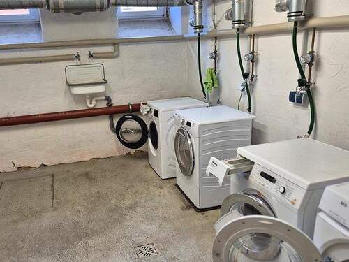 Waschmaschinenraum im Kellergeschoss - 