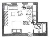 Wohnungsgrundriss - 