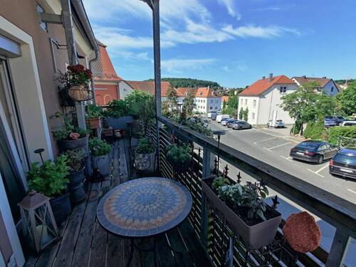 Blick vom Balkon im OG - 