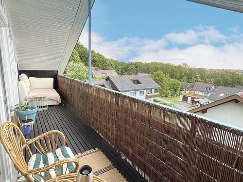 Loggia mit Schloßblick - 