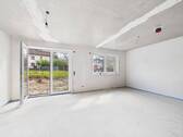 Wohnbereich - Neubau-Doppelhaushälfte mit Keller und Dachstudio - Erstbezug ab Sommer 2026