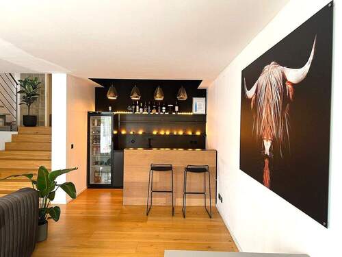 Integrierte Bar im Wohnbereich - 