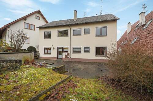 Rückansicht - 7 Zimmer Mehrfamilienhaus, Wohnhaus in Wimsheim