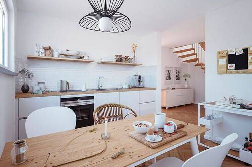 Küche - 4 Zimmer Doppelhaushälfte in Wegberg