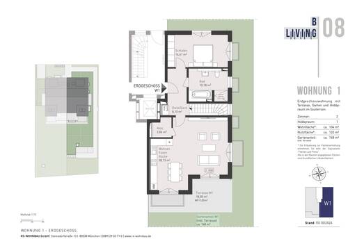 Wohnung-01_EG - 3 Zimmer Etagenwohnung zum Kaufen in München