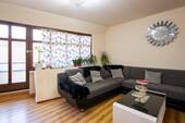 Wohnzimmer Fensterfront Balkon - 