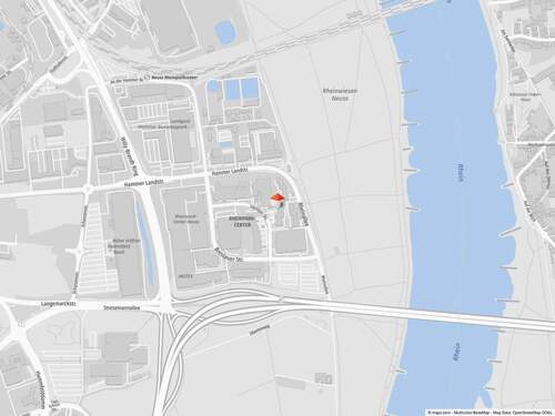 Geolyzer Kartenausschnitt - 