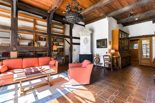 Wohnzimmer, Blick in Flur - 