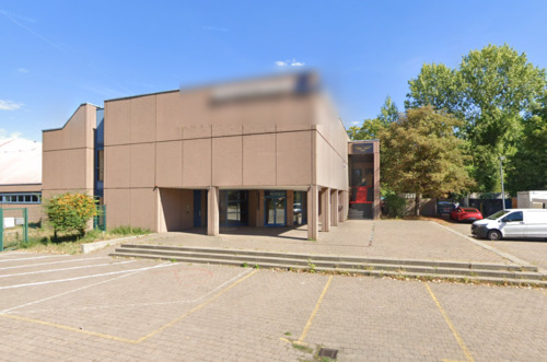 Hausansicht - Gewerbefläche mit 520 m² Terrasse - perfekt für Club, Event oder Gastronomie in Darmstadt