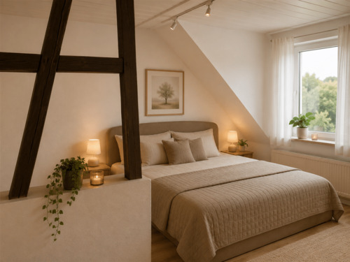 Schlafzimmer DG (virtually staged) - 