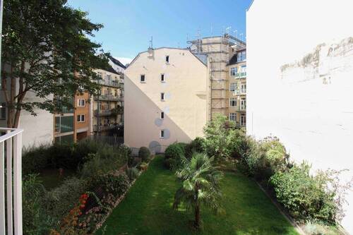 Blick vom Balkon - Etagenwohnung mit 90,00 m² in Hamburg zum Kaufen