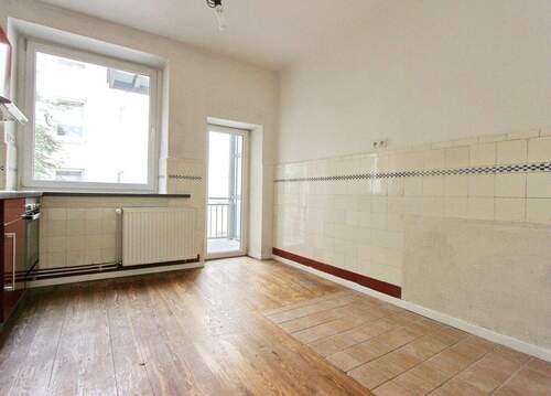 Blick zum Balkon - 