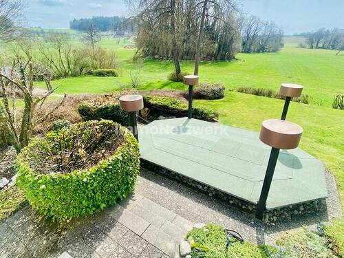 grüne Gartenanlage - 