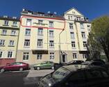 Straßenansicht 3. OG - Denkmalgeschütztes Wohnhaus . 4-Zimmer Wohnung in Aachen Innenstadt .