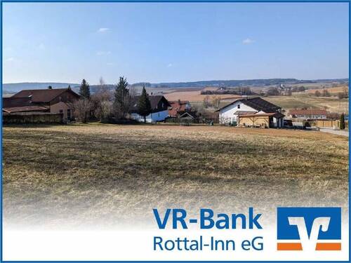 Bild1 - Sonniges Grundstück - Mit herrlichem Ausblick in das hügelige Umland des 'Bayerischen Klosterwinkels'