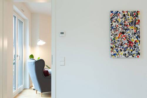 Schlafzimmer 02 - schicke möblierte 2-Zimmer Wohnung mit Loggia