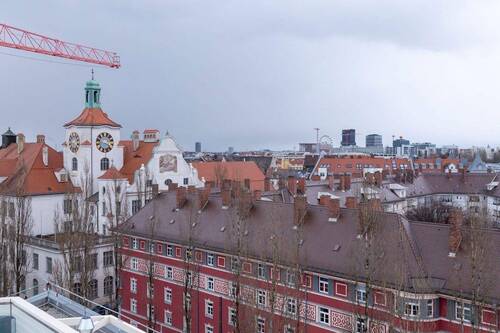 Dachterrasse Blick nach Westen - 