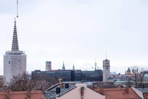 Dachterrasse Blick nach Osten - 