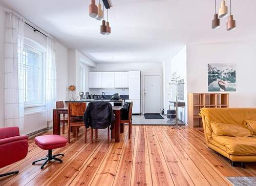 Wohnzimmer - 2 Zimmer Etagenwohnung zur Miete in Berlin