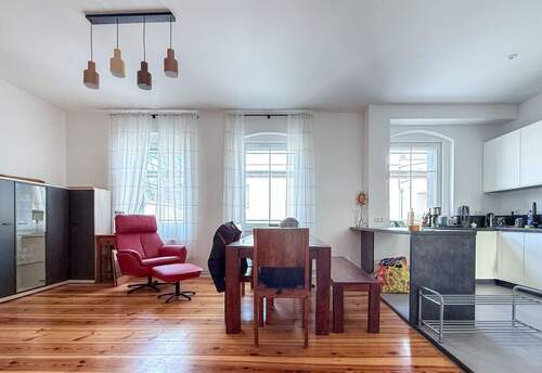 Essbereich - Etagenwohnung mit 61,90 m&sup2; in Berlin zur Miete