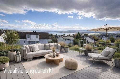 Seesicht_KI - 4 Zimmer Etagenwohnung in Überlingen