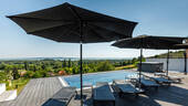 Terrasse - Luxusimmobilie mit herrlichem Blick auf den Plattensee