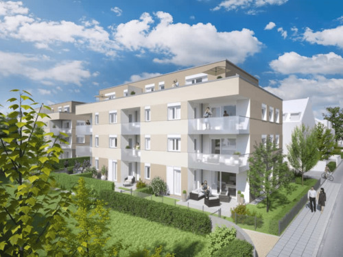 Hausansicht - Etagenwohnung mit 65,80 m&sup2; in Nürnberg zum Kaufen