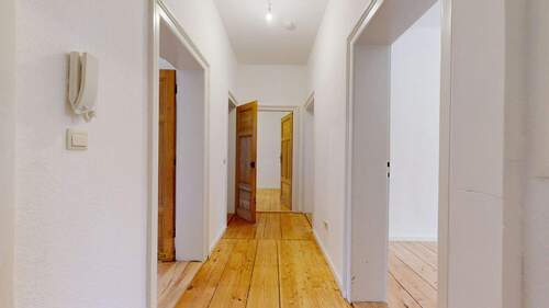 Eingangsbereich - 3 Zimmer Etagenwohnung zum Kaufen in Frankfurt am Main