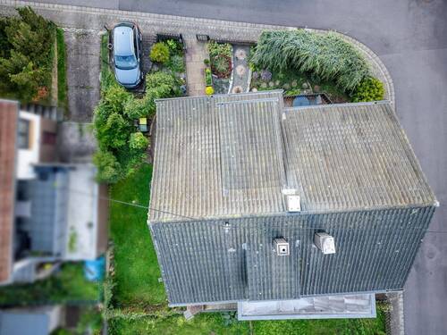 Luftperspektive - 8 Zimmer Mehrfamilienhaus, Wohnhaus in Mettlach