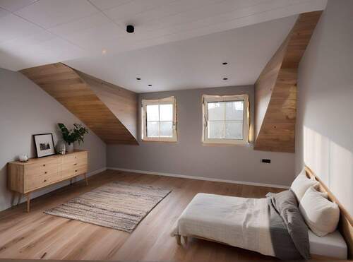 Elternschlafzimmer mit KI renoviert - 