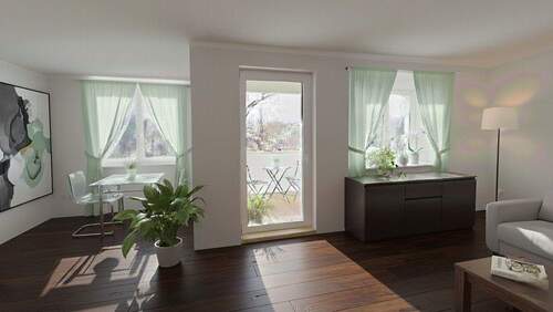 Unverbindliche Visualisierung WZ.jpg - 4 Zimmer Etagenwohnung in Zeuthen