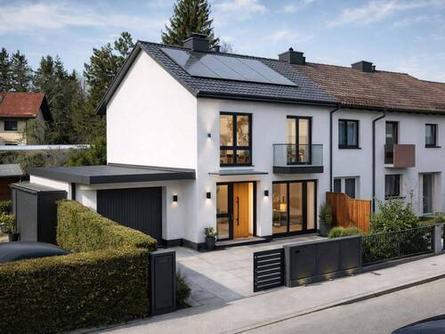 Visualisierung eines möglichen Sanierungskonzepts - 4 Zimmer Reihenendhaus zum Kaufen in München