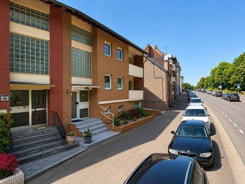 Frontansicht Straße - 
