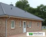 Beispiel Abbildung mit Sonderleistungen - Bungalow für 'zwei' - optimal bis ins hohe Alter Neubauplanung Winkel-Bungalow als Niedrigenergieh.