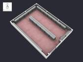 3D-Hallenansicht - 