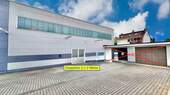 Hallenansicht - Schöne Halle mit 168 m² und 57 m² Bürofläche in HU Stadt