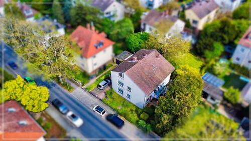 Drohnenaufnahme - Attraktives Mehrfamilienhaus - Investmentchance in gesuchter Lage von Wiesbaden