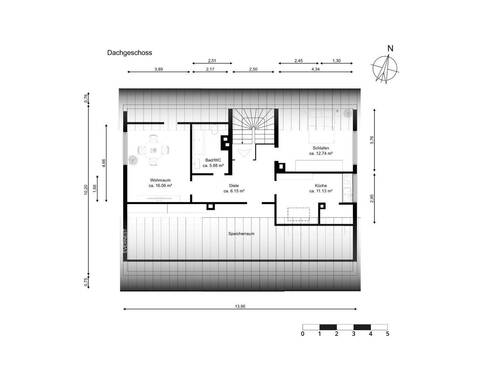 Dachgeschoss - 