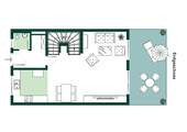 Grundriss Erdgeschoss. - 